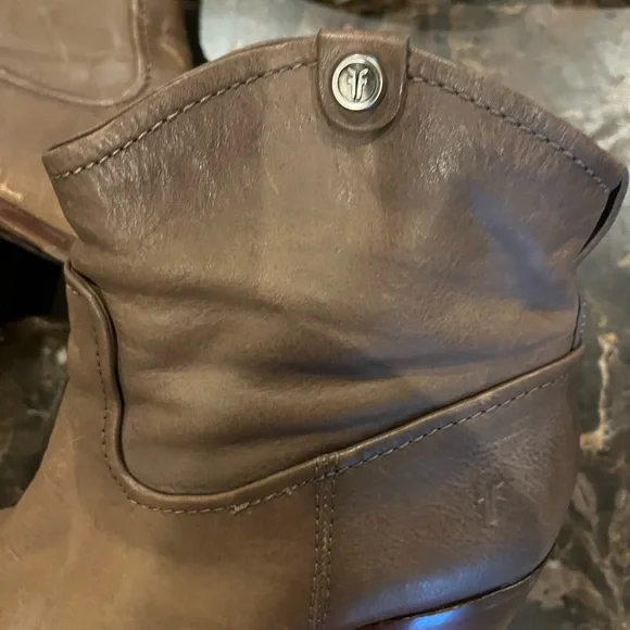 Frye Women Stylish Brown Ankle Boots Lot of 2 - Picture 9 of 9